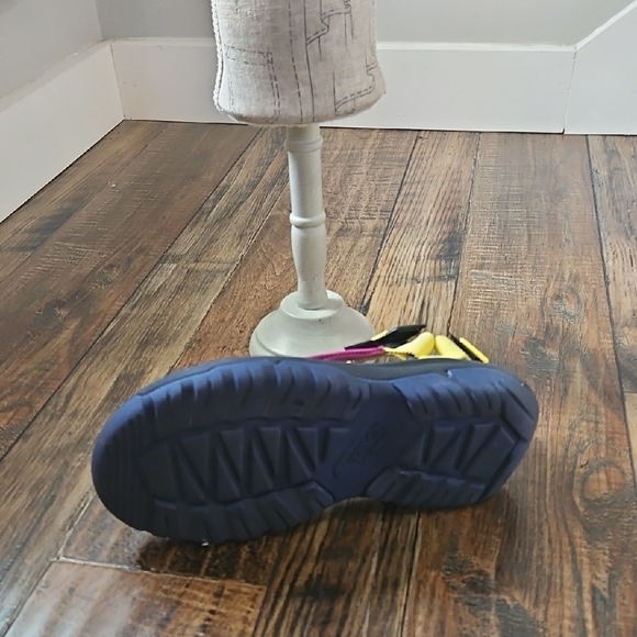 Teva Yellow, Pink,‎ and Blue Women's Sandals - Picture 5 of 7